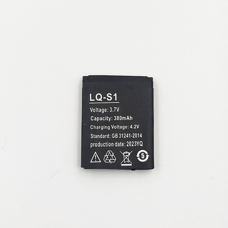 LQ-S1 3,7 V 380mAh batería par - Watch V8 reseña y precio